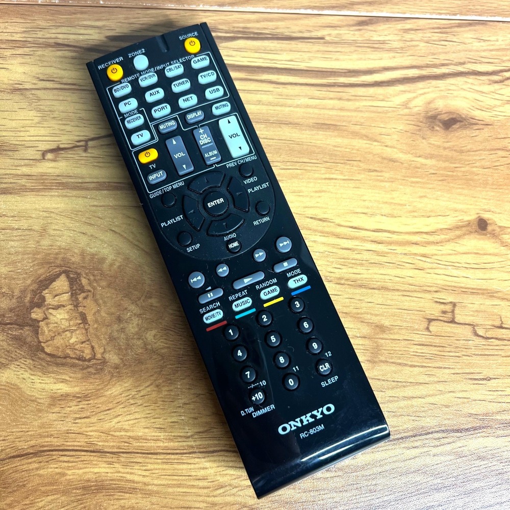 Onkyo RC-803M AV Receiver Remote Control Original Replacement Works